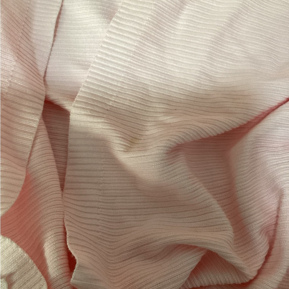 Elegant Light Pink Sweater Wrap Dress Size XL - Picture 3 of 3